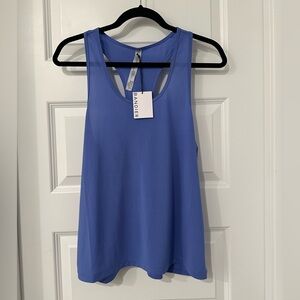 Bandier Performance Racerback Tank Baja Blue